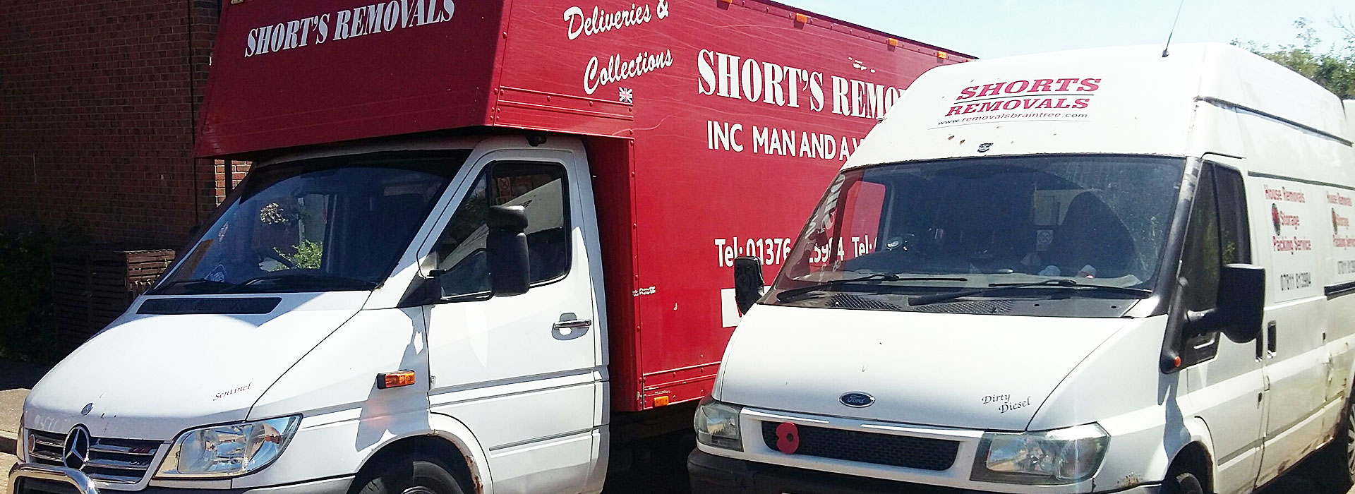 Removals Braintree, Halstead, Witham Removal Company Dunmow, Chelmsford